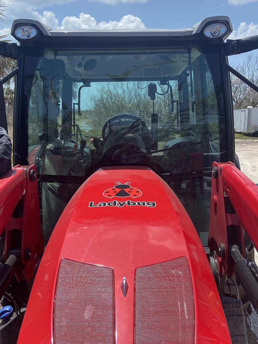 ladybug tractor