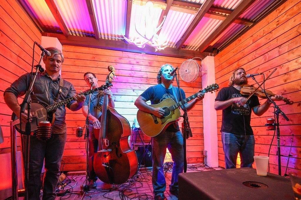 band playing instruments