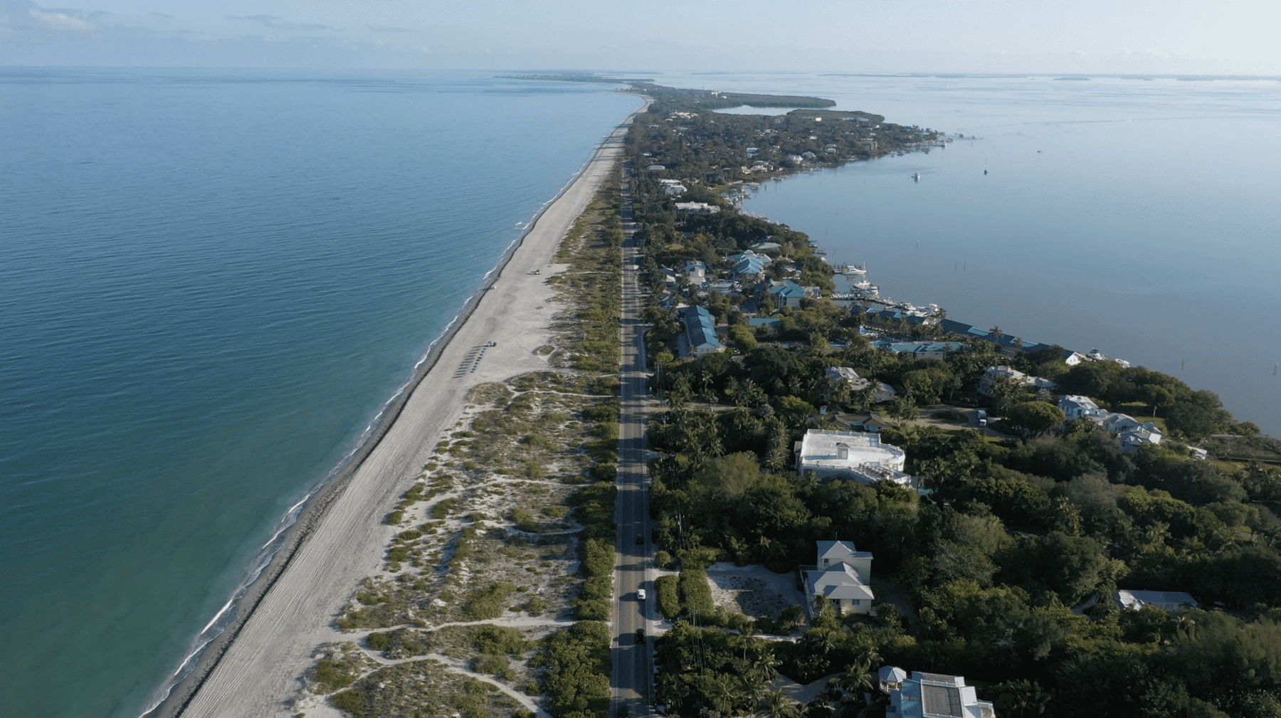 Captiva Beach Aerial 1800