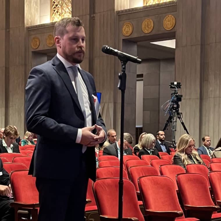 matt depaolis at dc south florida ecosystem task force meeting