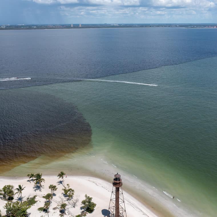 lighthouse aerial sept. 9, 2024