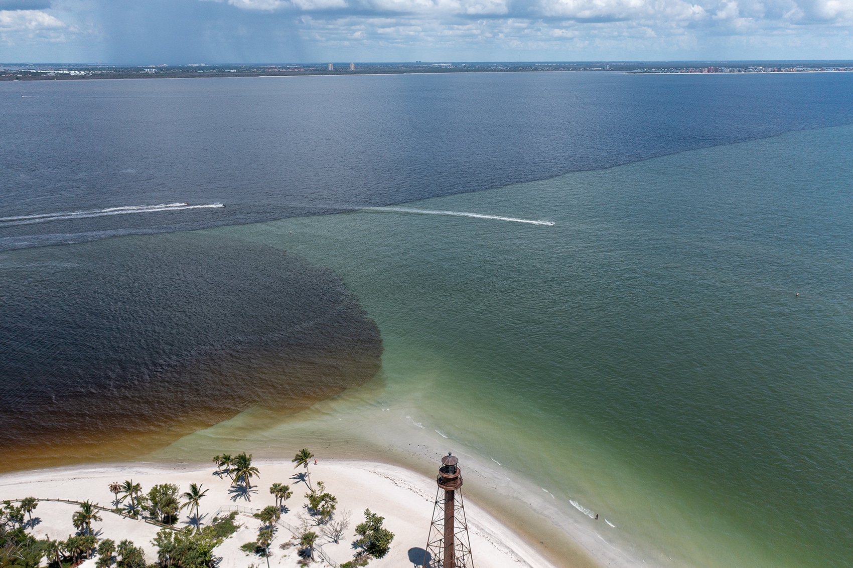 lighthouse aerial sept. 9, 2024