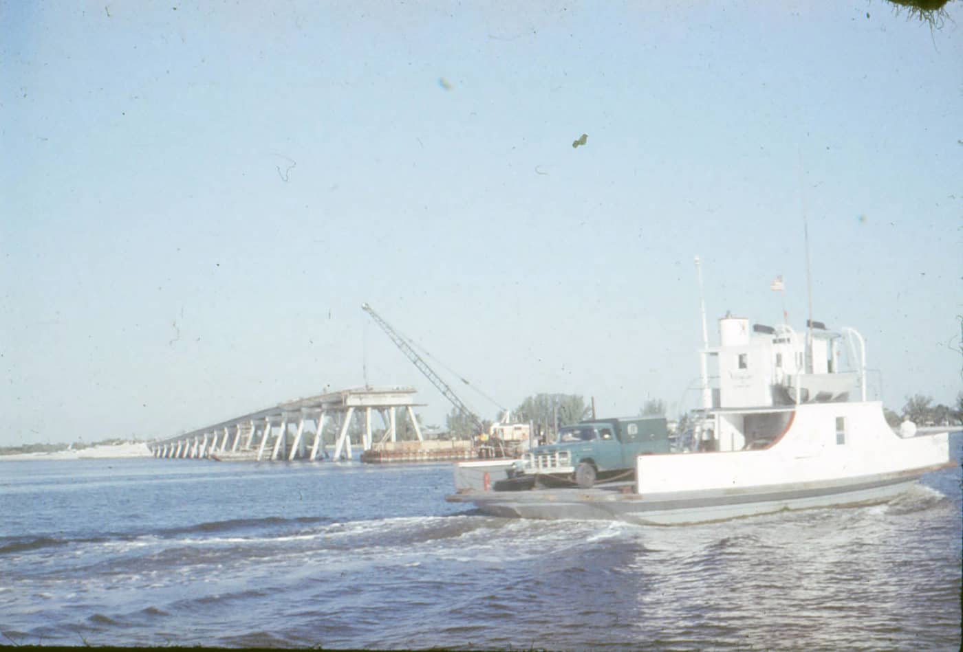 Construction of Sanibel Causeway