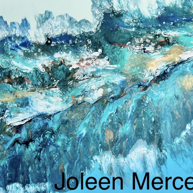 water art exhibit piece by Joleen raho