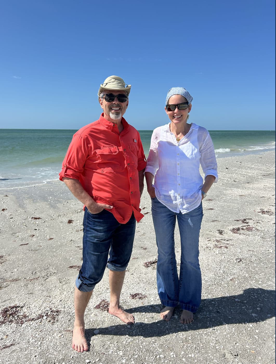 from left Charlie McCullers and Cecilia Montalvo