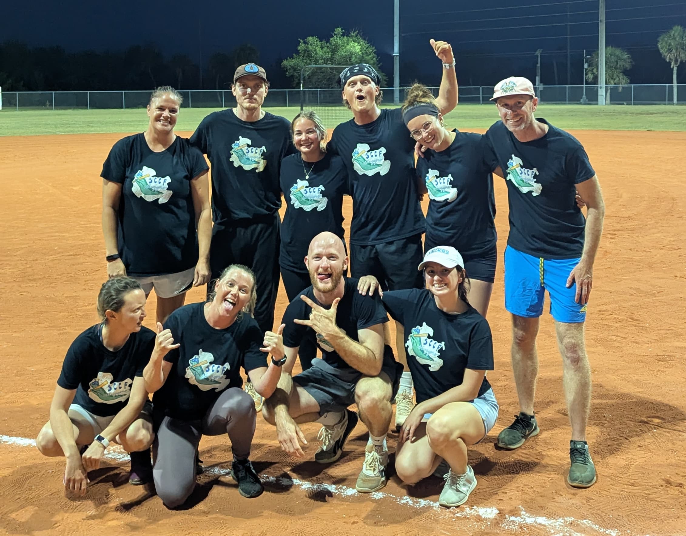 Sluggers In Outfield Crop