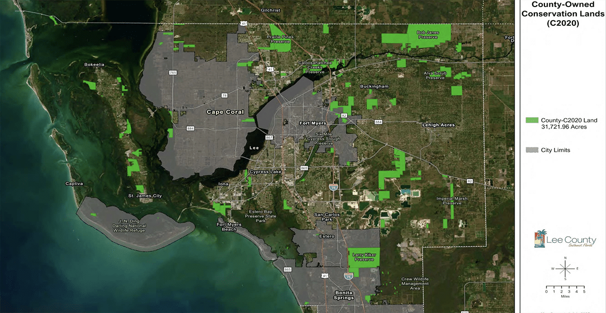 Conservation 2020 County Owned Land