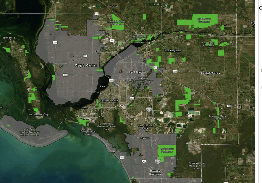 Conservation 2020 County Owned Land