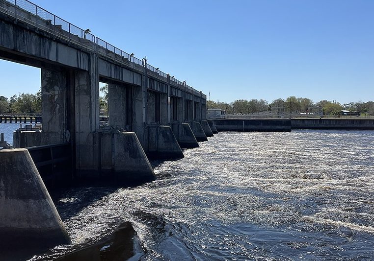 image of franklin lock & dam